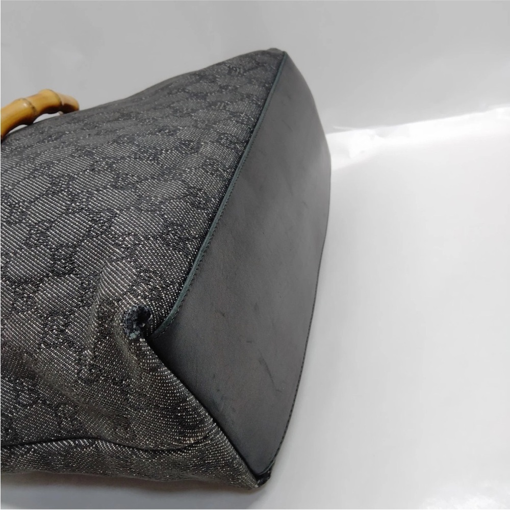 Vintage Gucci GG Bamboo Handle Bag - Picture 8 of 12
